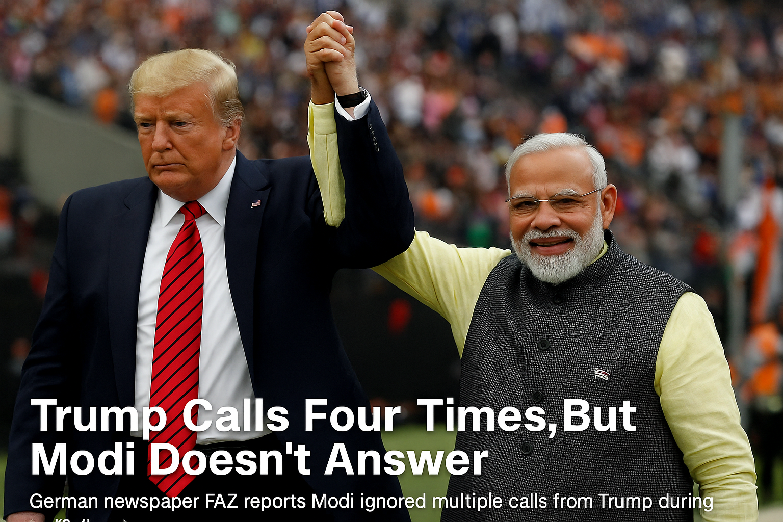 Trump and Modi face trade tensions as calls go unanswered